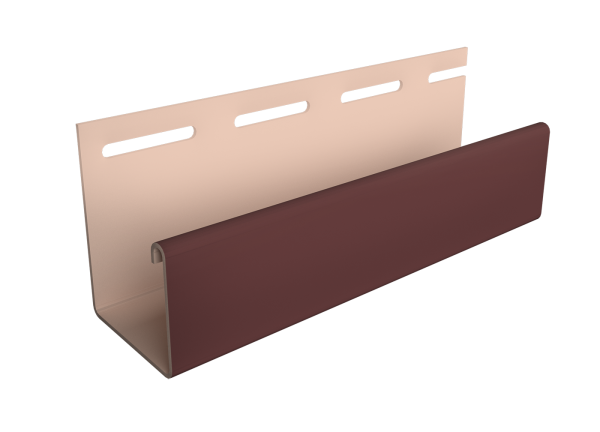 Фасадный J-профиль 30 мм Табачный купить в Камышине