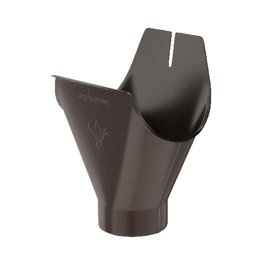 Водосток Aquasistem, система 150/100 - Воронка желоба RR 32 Тёмно-Коричневый купить в Камышине