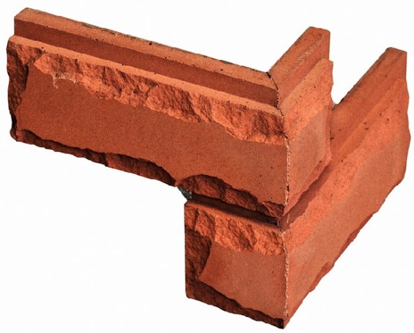 Угловой элемент Кирисс Фасад Колотый кирпич купить в Камышине