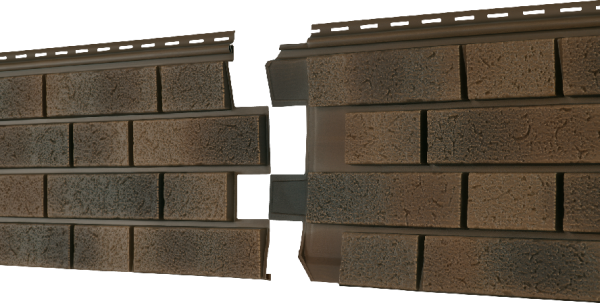 Фасадная панель Ю-пласт Стоун Хаус S-Lock Клинкер Нордик лава купить в Камышине