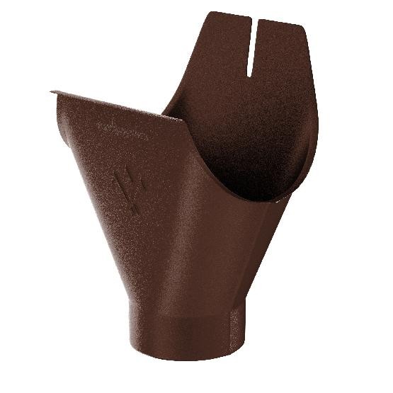 Водосток Aquasistem, Система 125x90 - Воронка желоба RAL 8017 Коричневый matt купить в Камышине