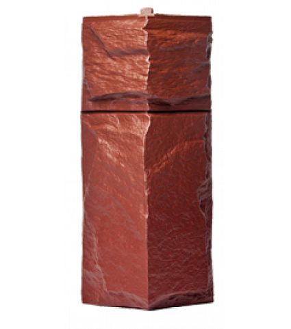 Угол T-Сайдинг-Гранит Леон Красный купить в Камышине