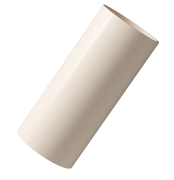 Труба водосточная 3м Docke Lux ПВХ Латте купить в Камышине