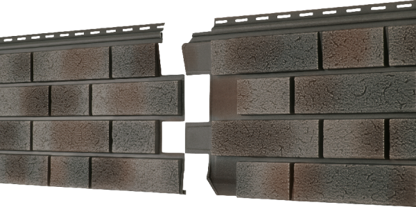 Фасадная панель Ю-пласт Стоун Хаус S-Lock Клинкер Нордик пепел купить в Камышине