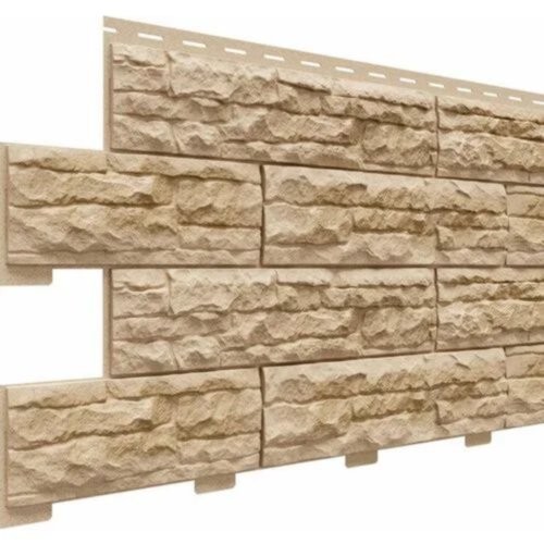 Фасадная панель Скалистый риф Премиум Умбра купить в Камышине