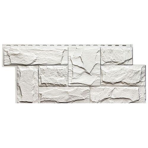 Фасадная панель T-Сайдинг- Гранит Леон ЭКО-1 Уайт купить в Камышине