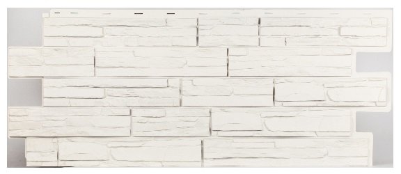 Фасадная панель T-Сайдинг-Альпийская сказка Белый купить в Камышине