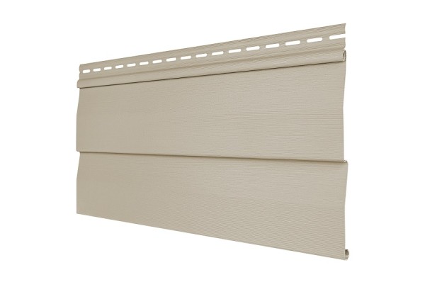 Виниловый сайдинг Tecos - корабельный брус, бежевый  купить в Камышине