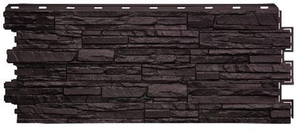 Фасадная панель Nordside Сланец Шоколадный купить в Камышине