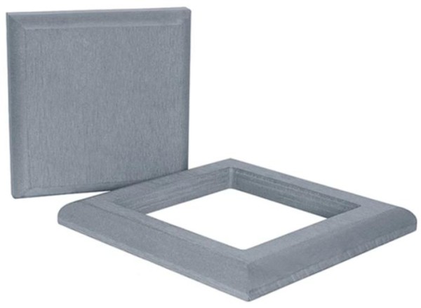 Комплект крышка и юбка ДПК для столба Polivan SINGARAJA серый купить в Камышине