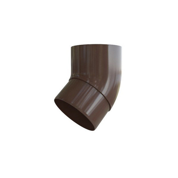 Водосток Альта-Профиль ПВХ – Колено 67 (коричневый) купить в Камышине