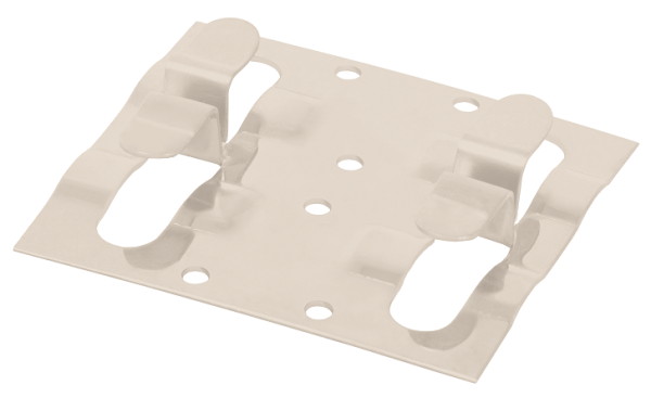 Кляймер рядный Grinder для монтажа наличника белый купить в Камышине