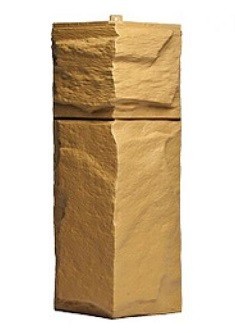 Угол T-Сайдинг-ЭКО-1 Гранит Леон - Крем купить в Камышине