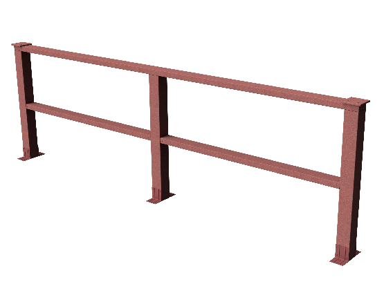 Ограждения декоративное ДПК GRINDERDECO Ковбойская изгородь мербау купить в Камышине