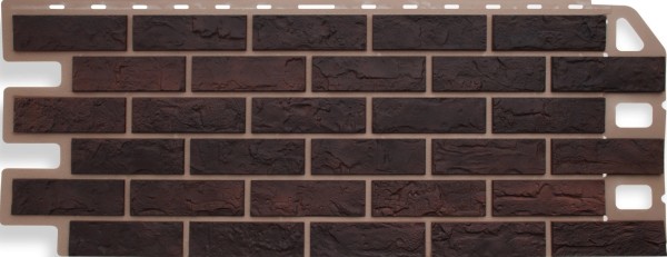 Фасадная панель Цокольный сайдинг Альта-профиль - коллекция "кирпич", кирпич жженый купить в Камышине