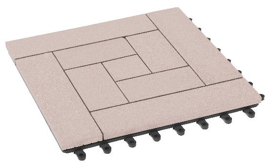 Модульный паркет ДПК GRINDERDECO Люкс 10 Выбеленный дуб купить в Камышине