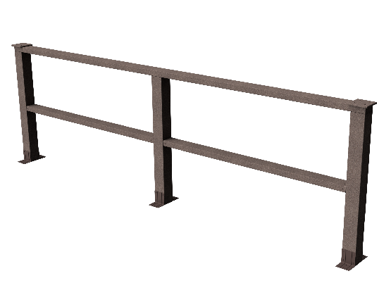 Ограждения декоративное ДПК GRINDERDECO Ковбойская изгородь венге купить в Камышине