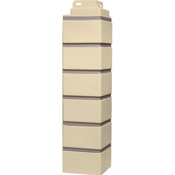 Угол наружный Fineber «Кирпич клинкерный» Желтый купить в Камышине