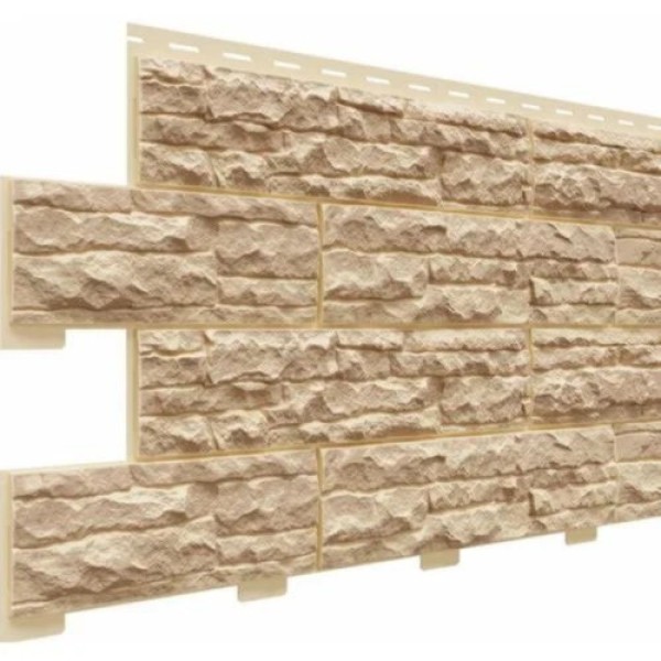 Фасадная панель Доломит Скалистый риф Люкс Карамель купить в Камышине