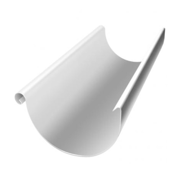 Водосток Grand Line 125x90 – Желоб 3м RAL 9003 купить в Камышине