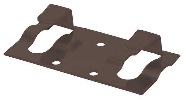 Кляймер стартовый Grinder для монтажа наличника коричневый купить в Камышине