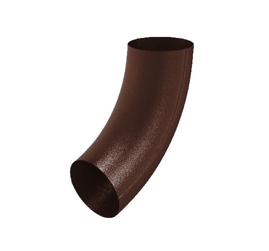 Водосток Aquasistem, Система 125x90 - Колено трубы универсальное RAL 8017 Коричневый matt купить в Камышине