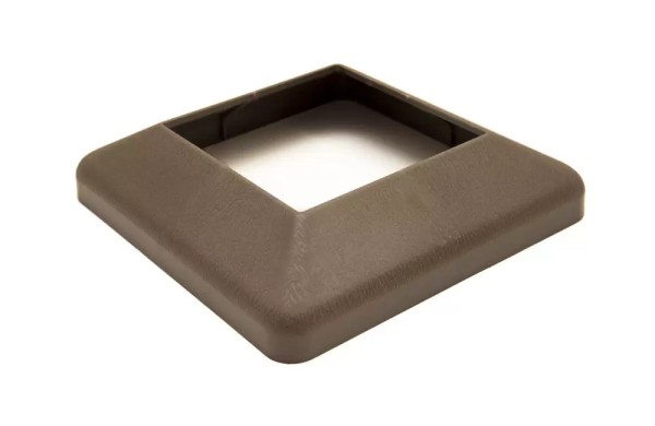 Крышка нижняя ПВХ для столба Deckart 125х125 Венге купить в Камышине