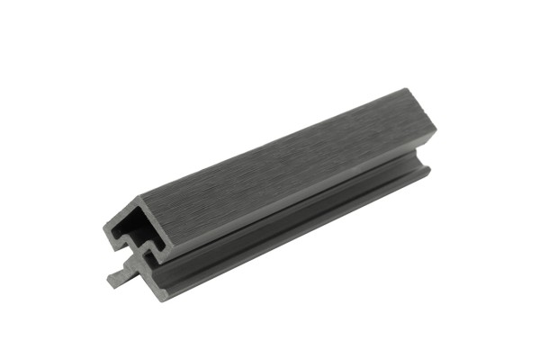 Угол внешний для фасадной панели co-extrusion, grey dark купить в Камышине