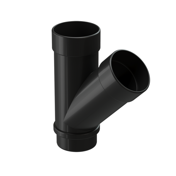 Тройник 45° Docke Lux ПВХ - Карбон купить в Камышине