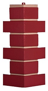 Угол T-Сайдинг - Кирпич Модерн Красный купить в Камышине