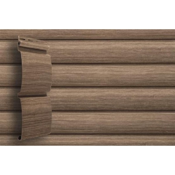 Виниловый сайдинг Grand Line Tundra Блок-хаус - Кедр купить в Камышине