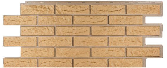 Фасадная панель Техоснастка, Лондон Брик, Бежевый купить в Камышине