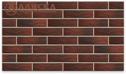 Фасадные Термопанели Аляска Cherry Rustic купить в Камышине