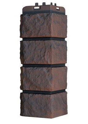 Угол наружный Grand Line Колотый Камень Трюфель, Шов чёрный