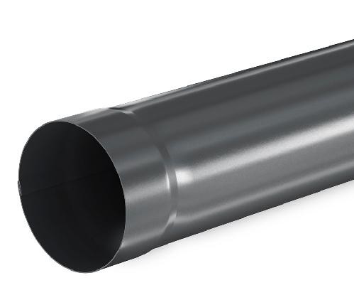 Водосток Aquasistem, система 150/100 - Труба водосточная 3.00м RAL 7024 Тёмно-серый купить в Камышине