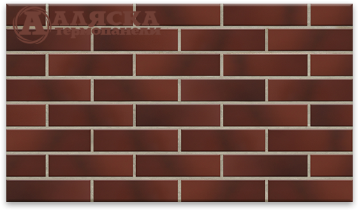 Фасадные Термопанели Аляска Cherry Glatt купить в Камышине