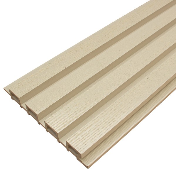 Фасадная доска из ДПК Faynag Wood Рейка Слоновая кость купить в Камышине