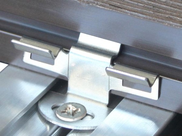 Кляймер промежуточный KRONEX № 7 для алюмин. лаги (упак100 шт купить в Камышине