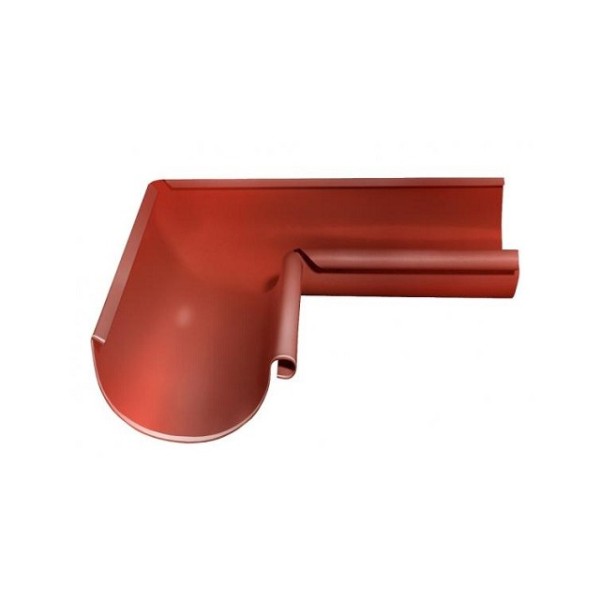 Водосток Grand Line 125x90 – Угол внутренний 90° RAL 8004 купить в Камышине