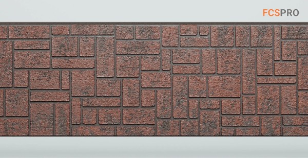 Фиброцементные панели FCS Simple АА5 (под камень) купить в Камышине