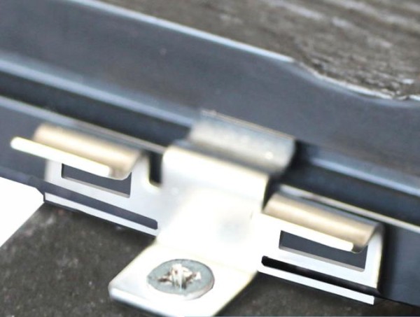 Кляймер промежуточный KRONEX № 7 для каркаса из металлопрофиля и лаги ДПК (упак100 шт) купить в Камышине