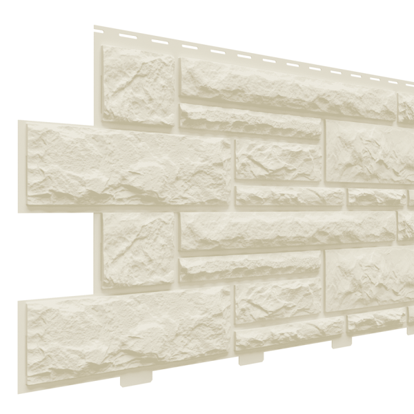 Фасадные панели «Доломит», Слоновая-кость купить в Камышине