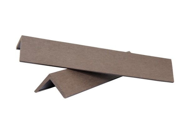 Уголок ДПК завершающий шлифованный SINGARAJA коричневый купить в Камышине