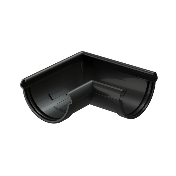 Угол желоба 90° Docke Lux ПВХ - Карбон купить в Камышине