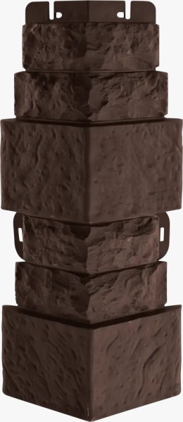 Угол наружный Альта-Профиль Кирпич антик ЭКО Коричневый купить в Камышине