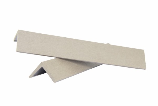 Уголок ДПК завершающий шлифованный SINGARAJA белый купить в Камышине