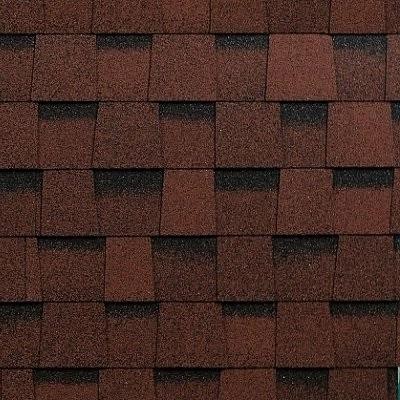 Двухслойная ламинированная черепица Shinglas, серия Фазенда – Красный купить в Камышине