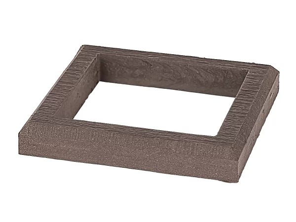 Рамка ДПК для столба 100x100 Венге купить в Камышине