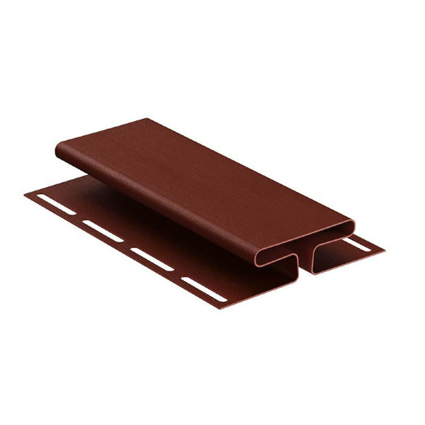 H-профиль Премиум для сайдинга, гранат купить в Камышине