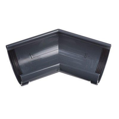 Угол желоба универсальный 135° Docke Lux ПВХ - Графит купить в Камышине